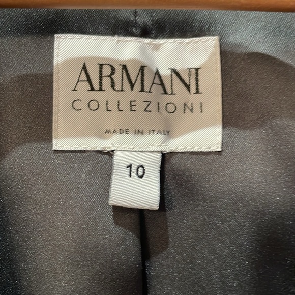 Armani Collezioni | Vintage Bolero Style Jacket - size 10 - Picture 4 of 14